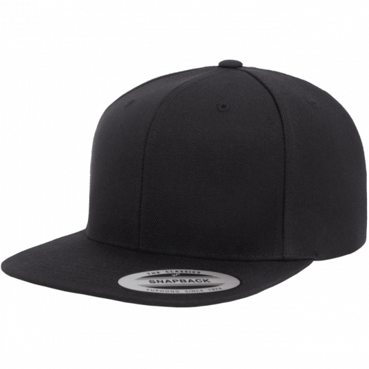 Кепка детская FlexFit 6089M Youth - Classic Snapback All Black Кепка детская FlexFit 6089M Youth - Classic Snapback All Black