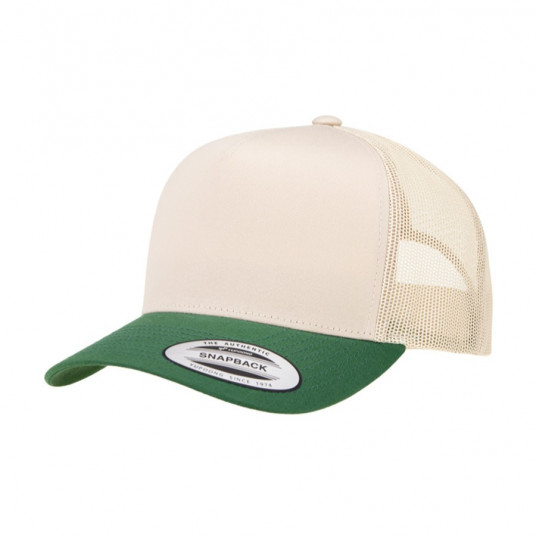 Кепка FlexFit 500MT - Beige/Ggreen Кепка FlexFit 500MT - Beige/Ggreen
