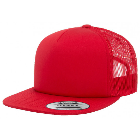 Кепка FlexFit 6005FF NO FOAM Trucker Red Кепка FlexFit 6005FF NO FOAM Trucker Red