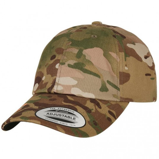 Кепка FlexFit 6245MC Dad Hat - Multicam