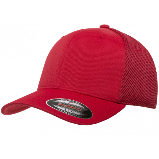 Кепка FlexFit 6533 - Ultrafibre & Airmesh Red