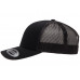 Кепка FlexFit 6606 Retro Trucker - Black
