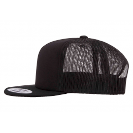 Кепка FlexFit 6005FF NO FOAM Trucker Black